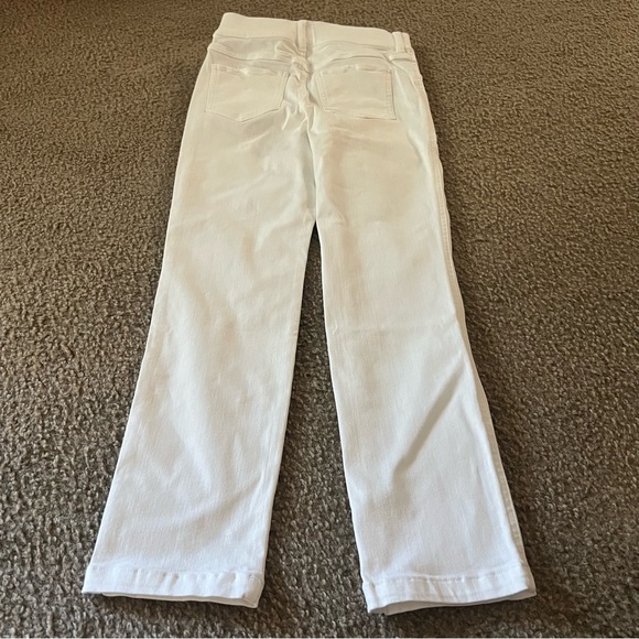 Spanx Straight Leg Ankle Jeans White NWT Size XSP - Picture 4 of 6